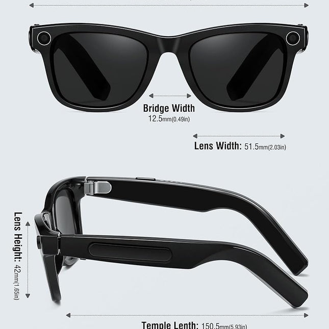 AG01 Smart Glasses – Les lunettes intelligentes nouvelle génération - BMWi Shopping