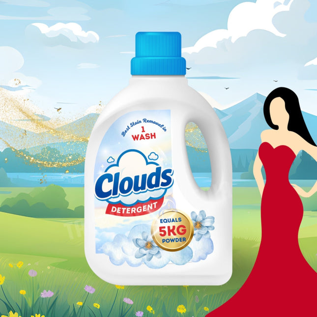 BEST STAIN REMOUVAL IN 1 WASH CLOUDS DETERGENT 5KG - BMWi Shopping