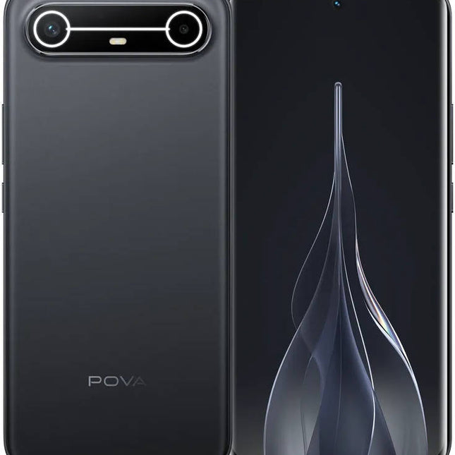 Smartphone Tecno Pova Slim 5G, écran AMOLED 6,78" 144 Hz 1,5K, processeur Mediatek Dimensity 6400 6 nm, 8 Go de RAM, 256 Go de ROM, GPU Mali - G57 MC2, batterie 5160 mAh, bleu ciel | POVA - SLIM Modèle : Pova Slim 5G - BMWi Shopping