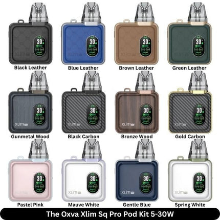 The Oxva Xlim Sq Pro Pod Kit 5 - 30W - BMWi Shopping