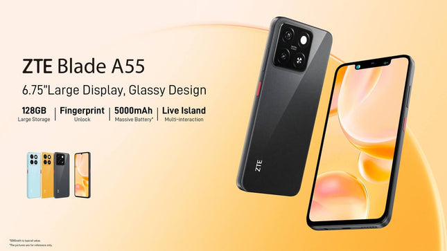ZTE Blade A55 2+4GB RAM/128GB - BMWi Shopping